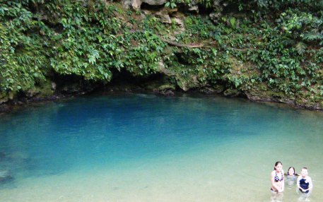 St. Herman’s Cave & the Inland Blue Hole