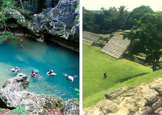 Altun Ha and Cave Tubing Tour