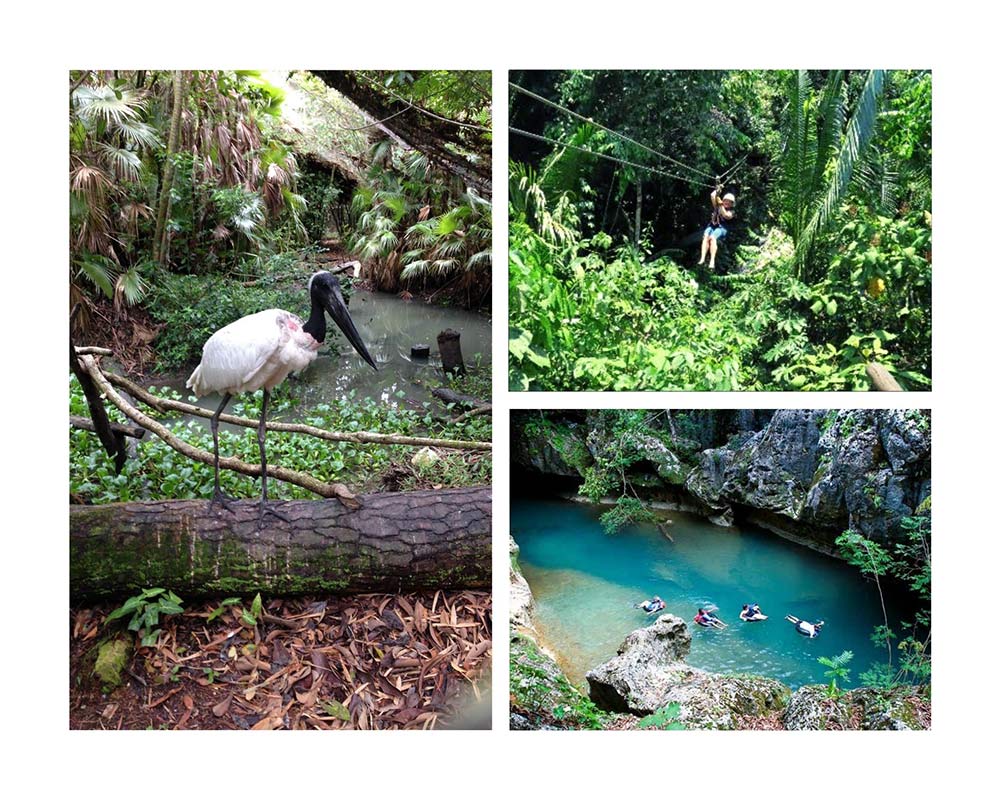Belize Zoo, Cave Tubing and Ziplining